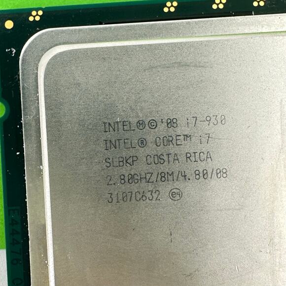 Intel® Core i7-930 Processor 2.80 GHz Quad Core 8M SOCKET LGA1366 SLBKP - Picture 2 of 5